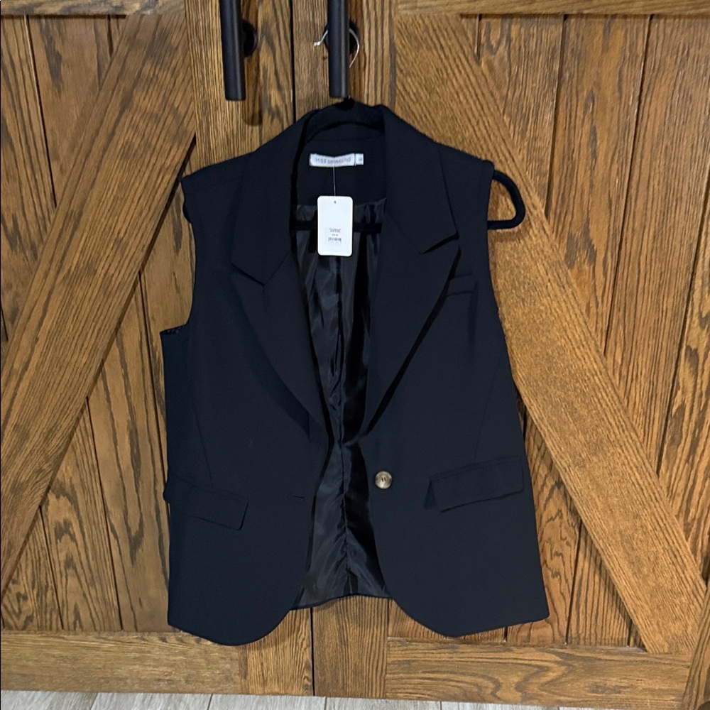 Women's Black Vest